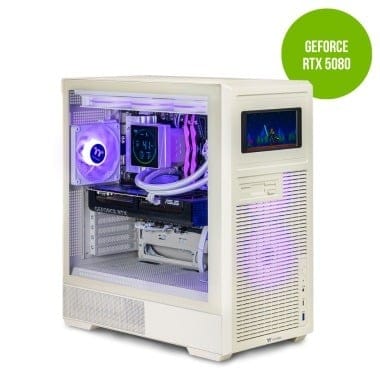 Thermaltake Retro Xtreme Gaming Desktop PC, Ryzen 7 7800X3D, 32GB RAM, 2TB SSD, RTX 5080,  Windows 11 Home