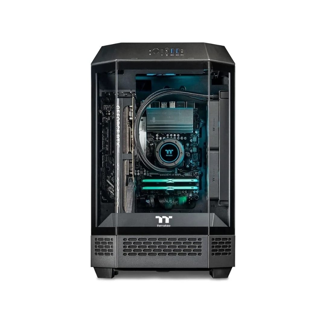 Thermaltake Citadel 300 Pro Desktop PC, i5-14600KF, 32GB RAM, 2TB SSD, RTX 5070, Windows 11 Home
