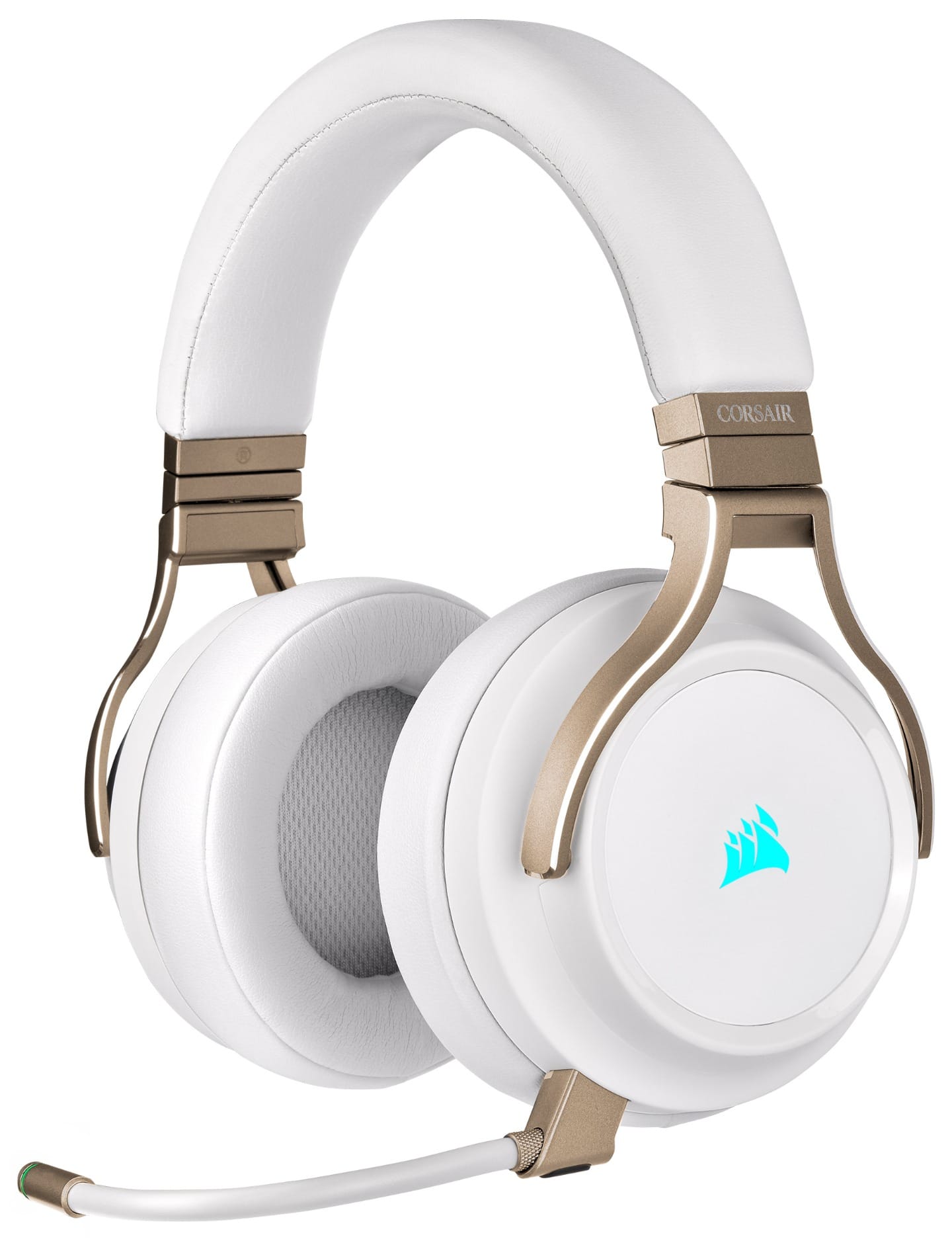 Corsair VIRTUOSO RGB WIRELESS High-Fidelity Gaming Headset — Pearl