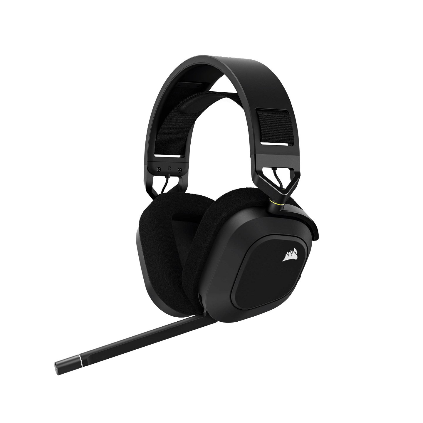 Corsair HS80 RGB WIRELESS Premium Gaming Headset with Spatial Audio — Carbon