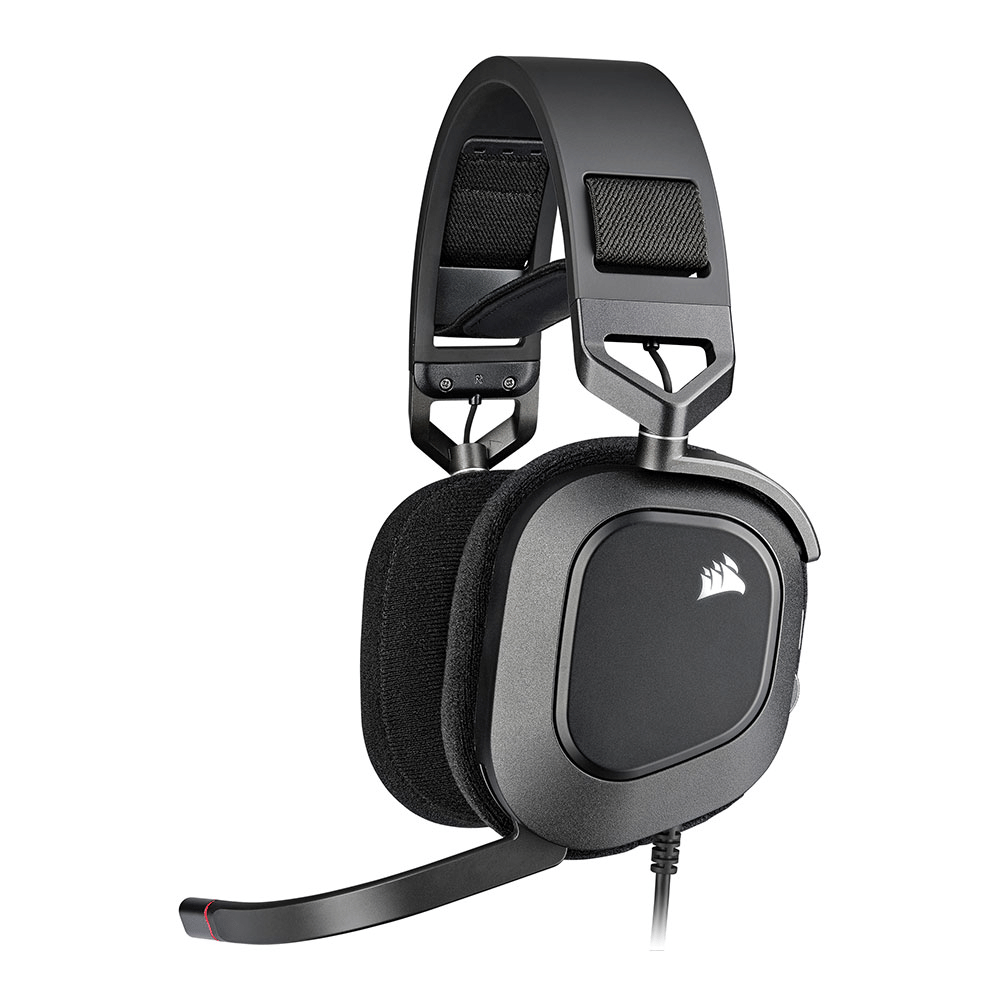 Corsair HS80 RGB USB Wired Gaming Headset — Carbon