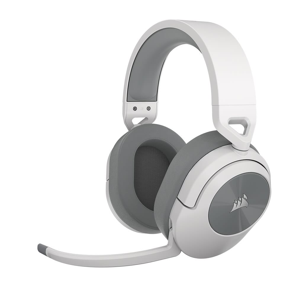 Corsair HS55 WIRELESS Gaming Headset — White

