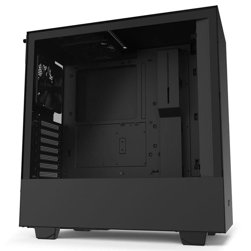 NZXT H510 Tempered Glass Mid-Tower ATX Case - Black