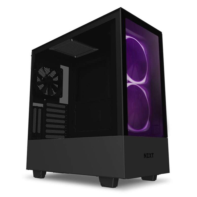 NZXT H510 Elite Tempered Glass Mid-Tower ATX Case - Black 