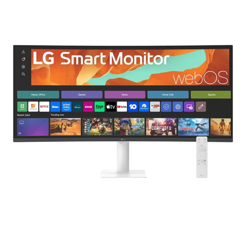 LG 34U601SA-W 34" WQHD 100Hz Curved Monitor