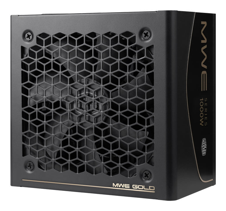 Cooler Master MWE 1000W Gold Modular V4 ATX3.1 Power Supply - Black