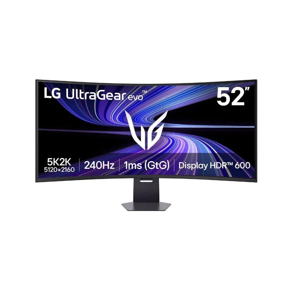 LG 52G930B-B 52" 5K2K 1ms 240Hz USB-C Curved Gaming Monitor