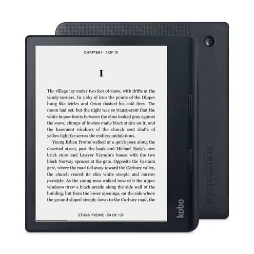 Kobo Sage 8" HD Touchscreen Bluetooth eBook Reader
