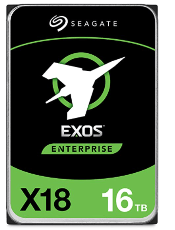 Seagate Exos X18 3.5" 16TB SAS SATA HDD