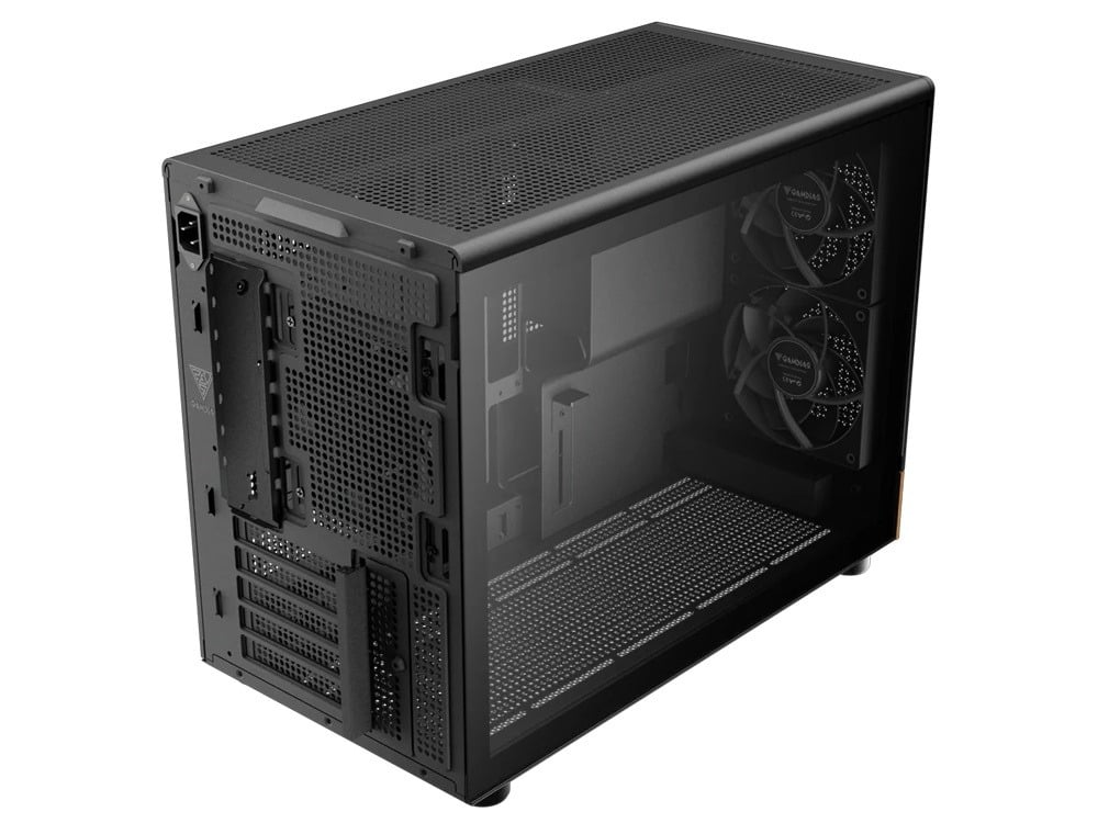 (Open Box) Gamdias ATHENA M4M Micro-ATX PC Case Wood Design
