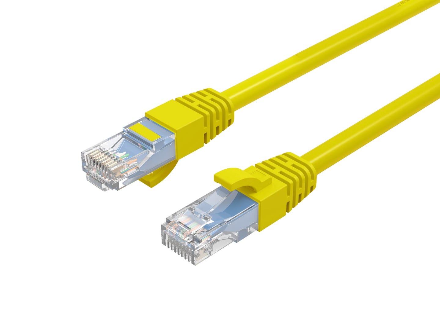 Cruxtec CAT6 Ethernet 2m Cable - Yellow