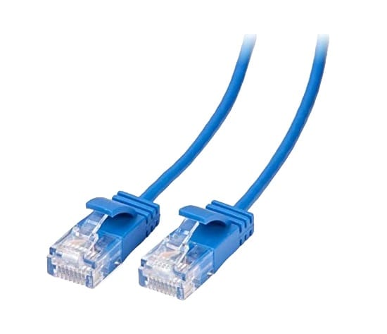 Connect 5M Ultra Slim Cat7 Network Cable Blue