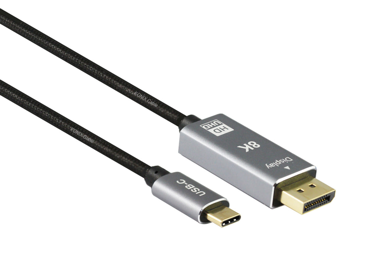 2M USB-C Male to DisplayPort 1.4 Cable
