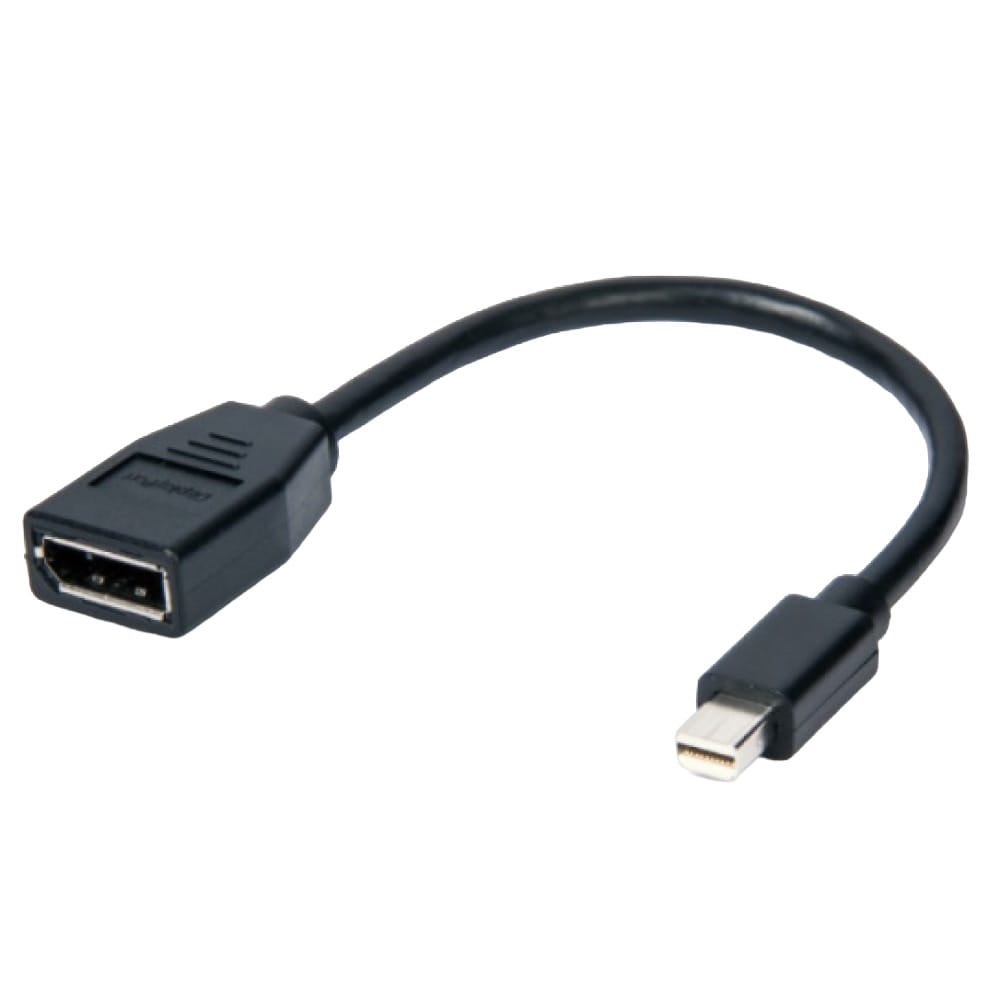 Connect 15cm Mini DisplayPort Male to DisplayPort Female Adapter