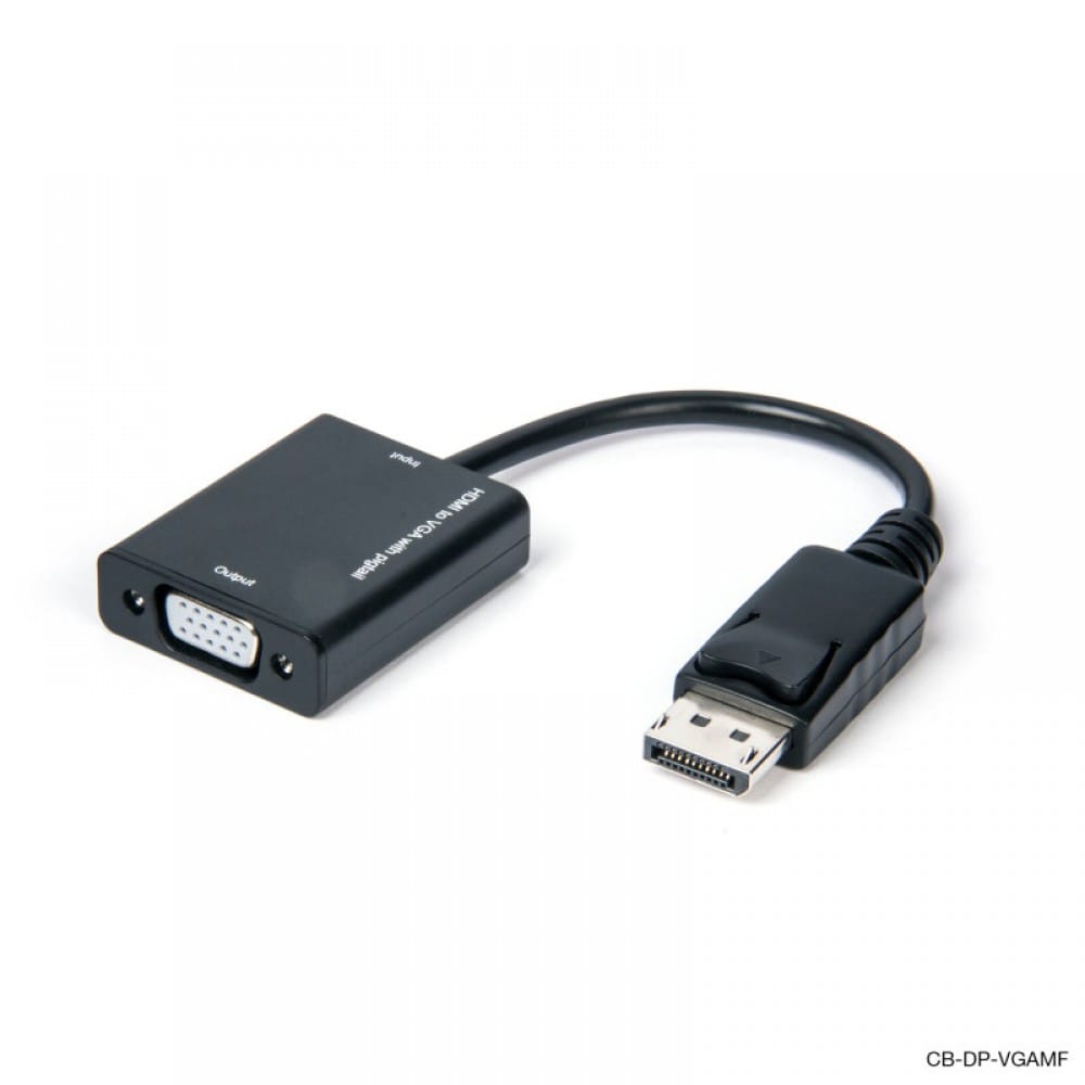 Connect 20cm DisplayPort to VGA Adapter Male to Female