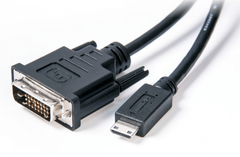 Laser Mini HDMI to DVI Cable Male to Male - 1m

