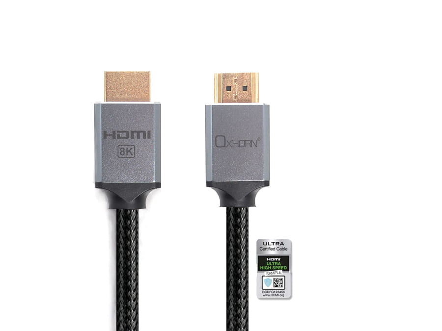 Oxhorn HDMI V2.1 Cable 1.8M 8K 60Hz