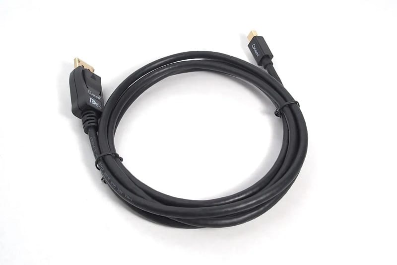 Oxhorn Mini DisplayPort to DisplayPort Cable Male to Male V1.4 8K@60Hz 1.8 m
