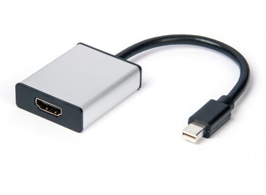 Connect 15cm Mini DisplayPort to HDMI Adapter Male to F