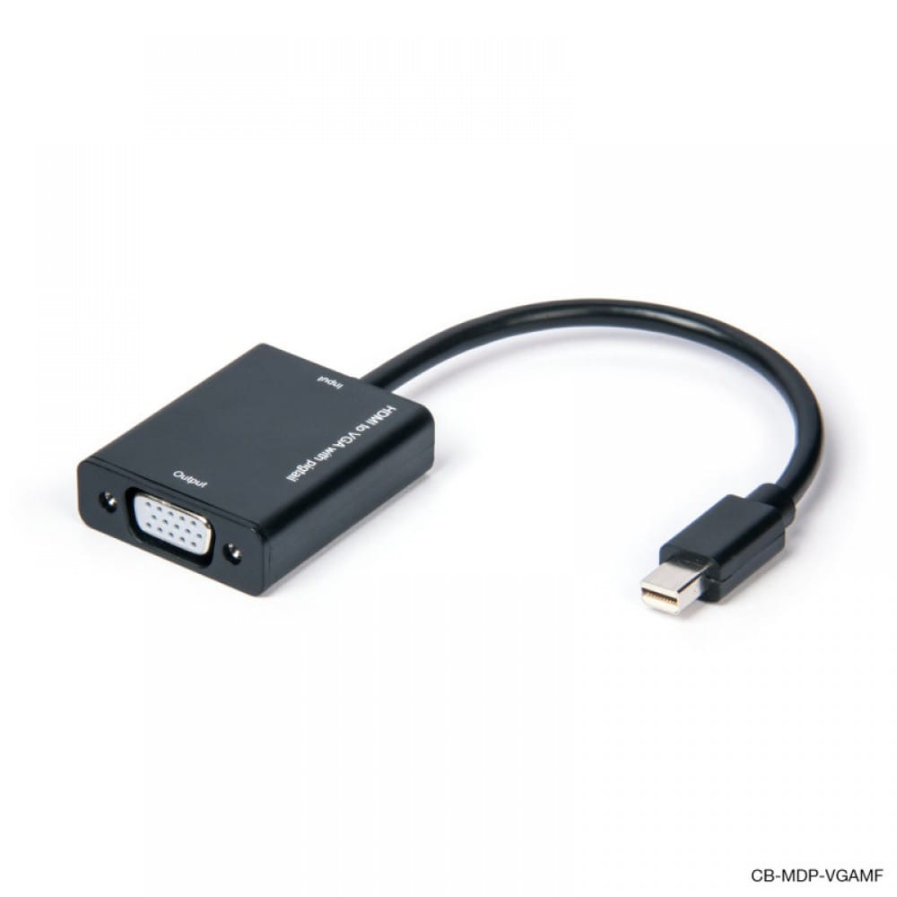Laser Mini DisplayPort to VGA Adapter Male to Female - 20cm
