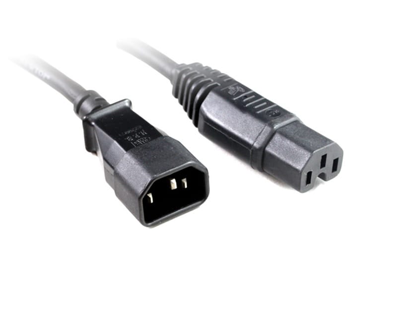 10M C14 to C15 High Temp Power Cable 3 x 1.0mm2