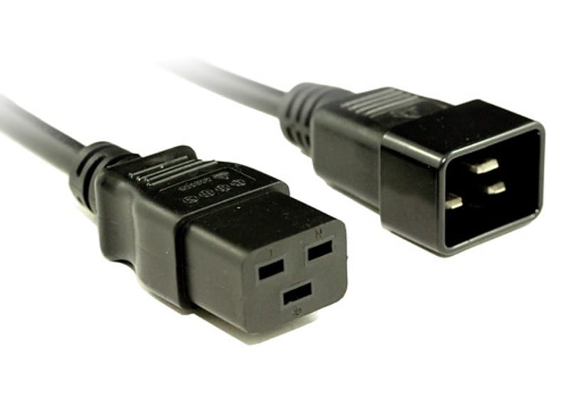 1.5M IEC C20-C19 Power Cable