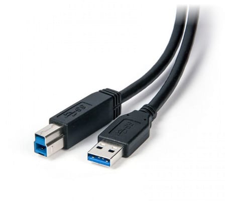 Connect 2m USB 3.0 Type A to Type B Cable