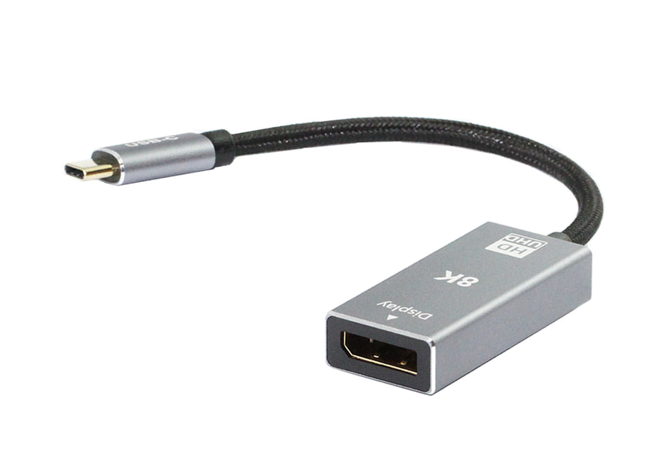 20CM USB-C Male to DisplayPort 1.4 Adaptor