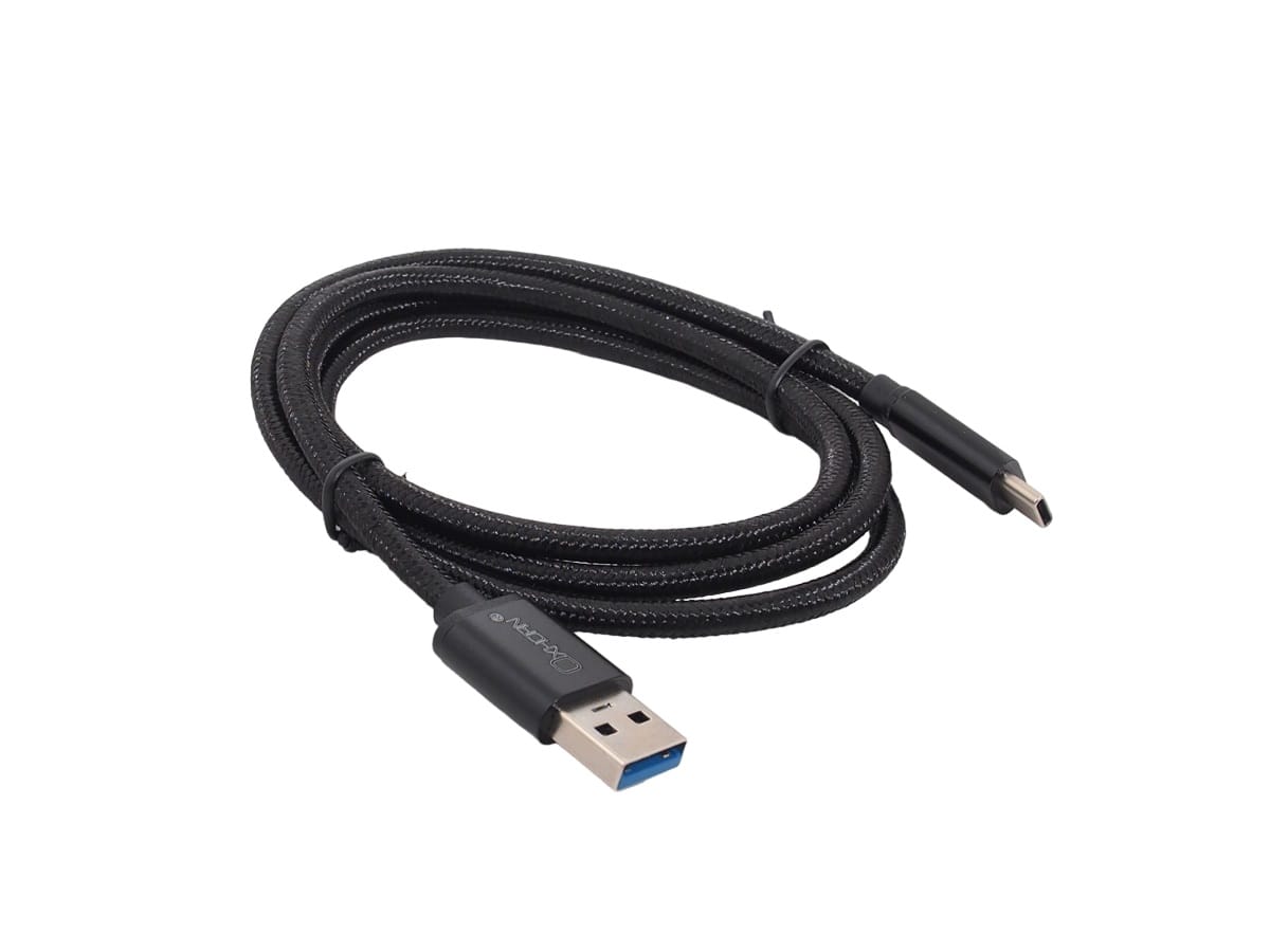 Oxhorn Type C Male to USB 3.0 A Male Cable - Black (1m)