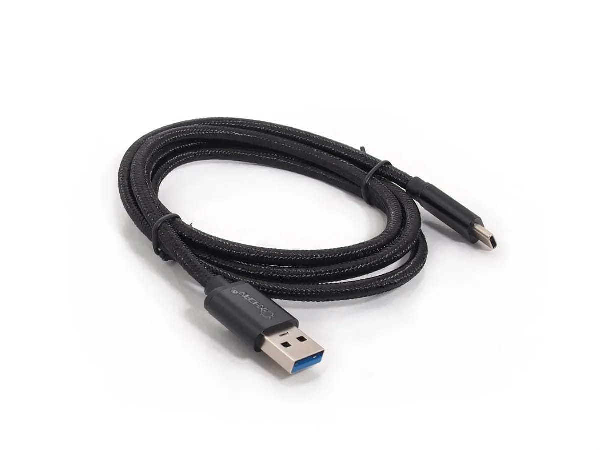 Oxhorn Type C Male to USB 3.0 A Male Cable - Black (2m)
