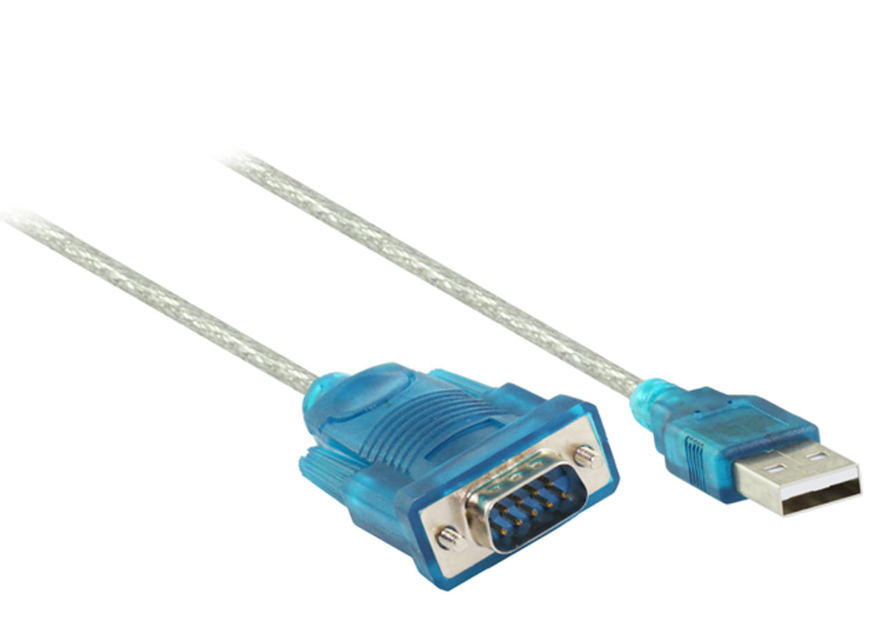 2M USB to RS232 Serial DB9M Adaptor