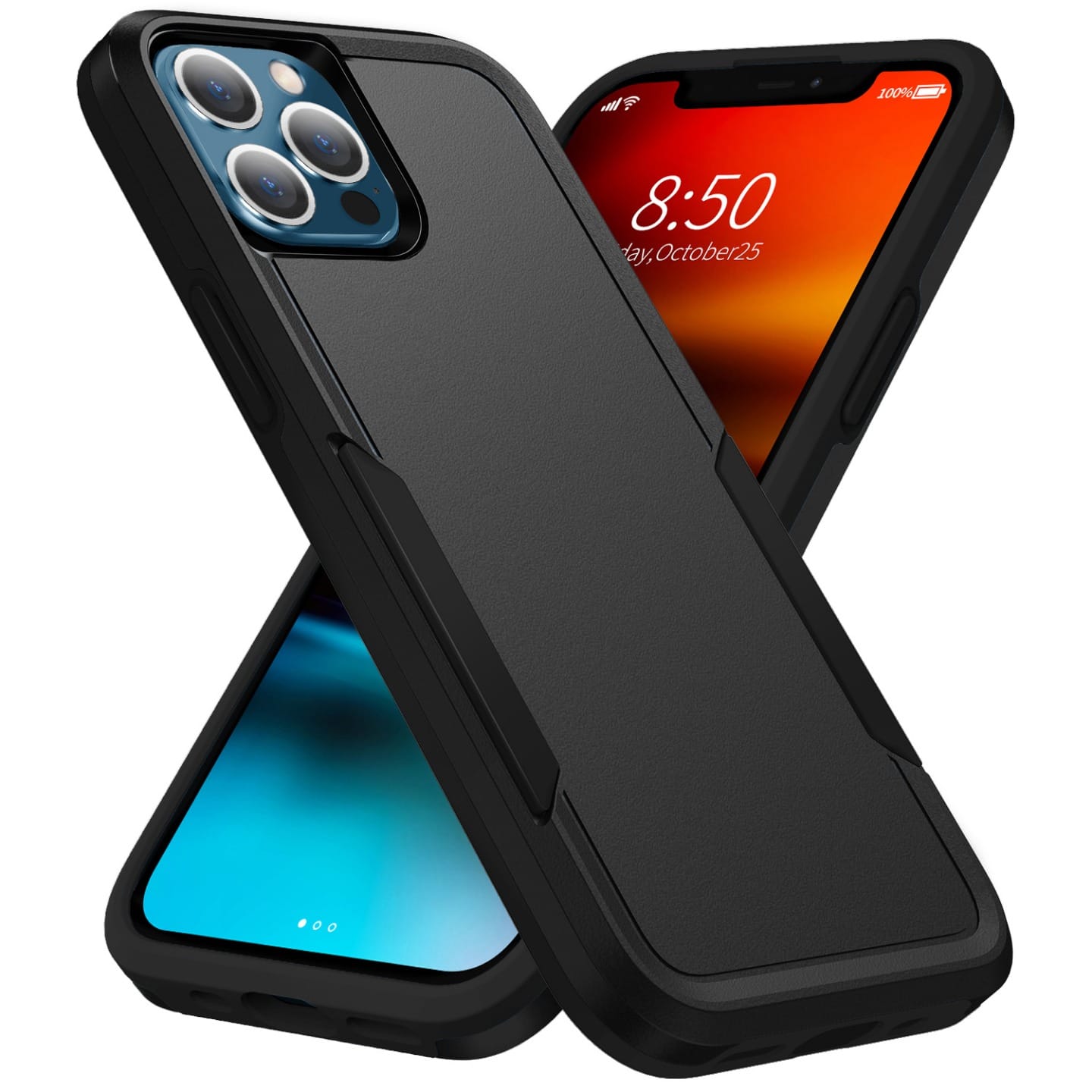 Phonix Apple iPhone 13 Pro Armor Light Case - Black