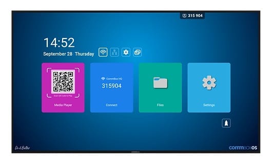 CommBox CBDI0198 98" Intelligent 4K UHD 24/7 Commercial Display