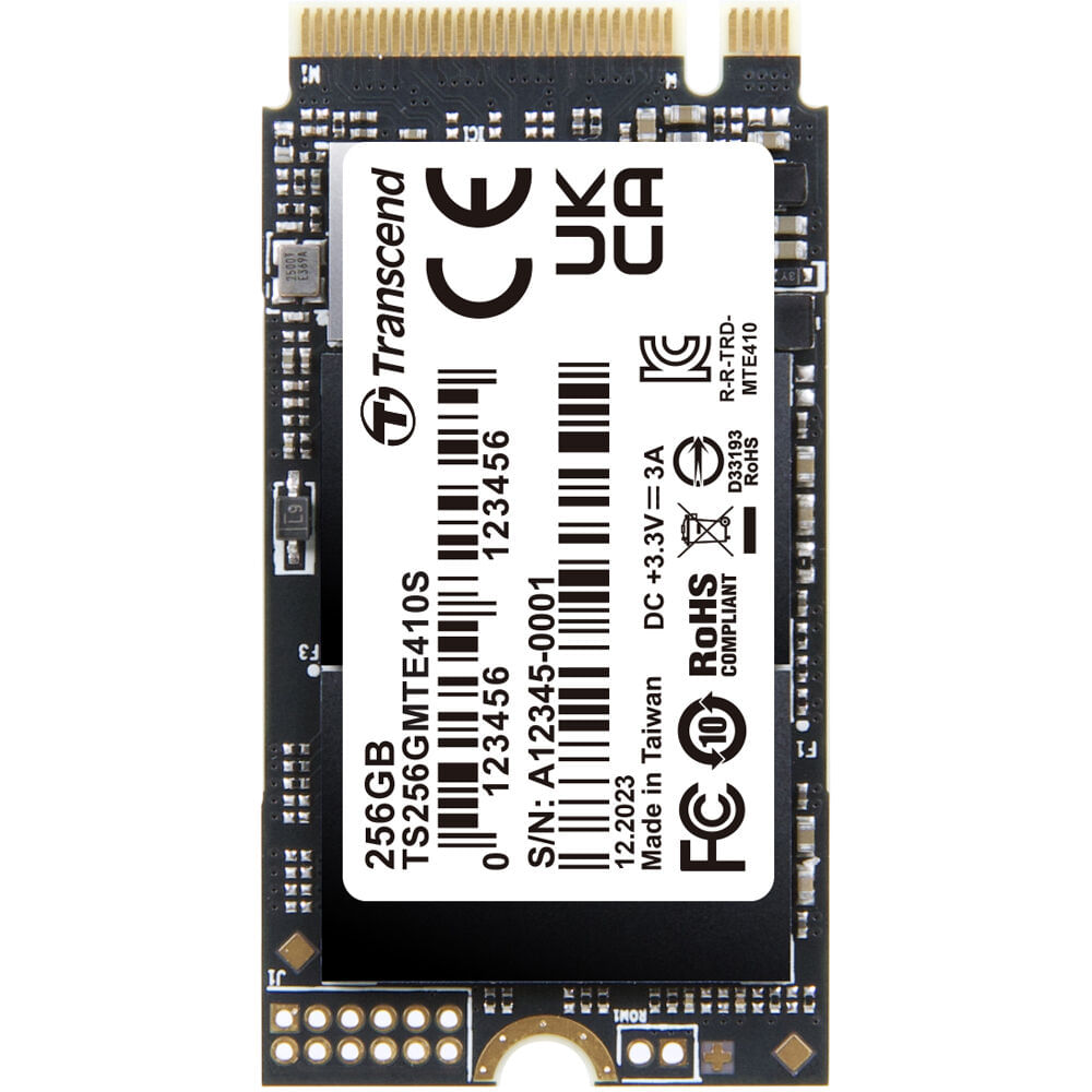 Transcend 256GB 2242 PCIe Gen4x4 NVMe SSD