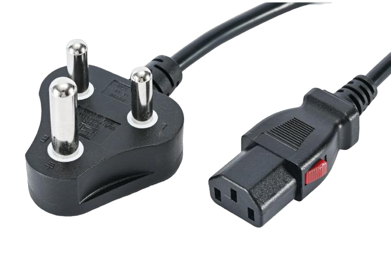 Cabac 3-Pin Power Code With 1.5m Power Cable