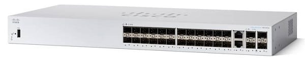 Cisco CBS350 Managed 24-Port SFP 4x1G SFP Ethernet Switch