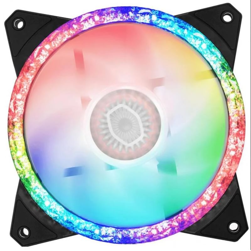 新品 COOLERMASTER MF120 PRISMATIC 3枚セット MasterFan MF120 Prismatic 3in1 Tri-Loop ARGB 120mm Case Fan