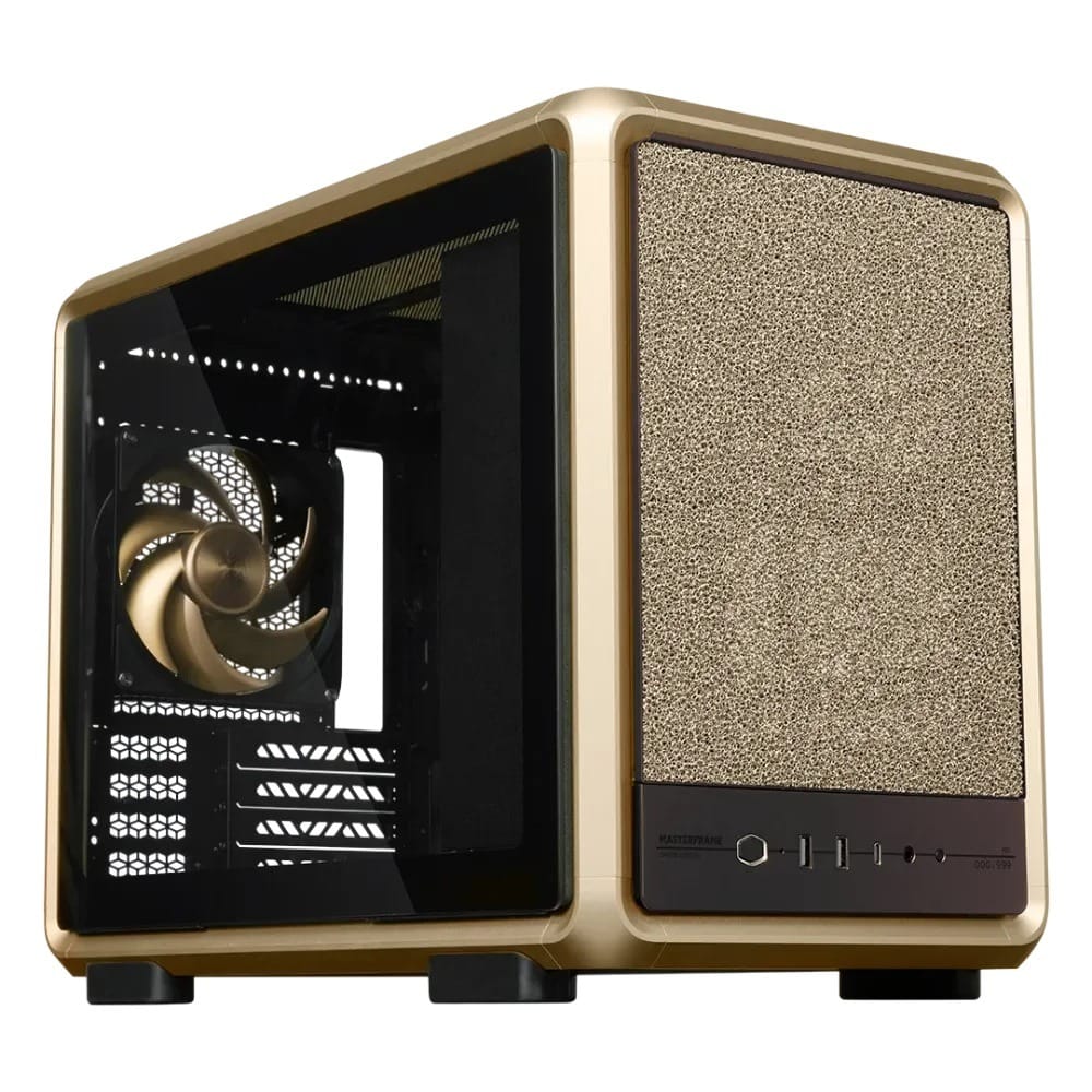 Cooler Master MasterFrame 400 Mesh Gold Limited Edition Case