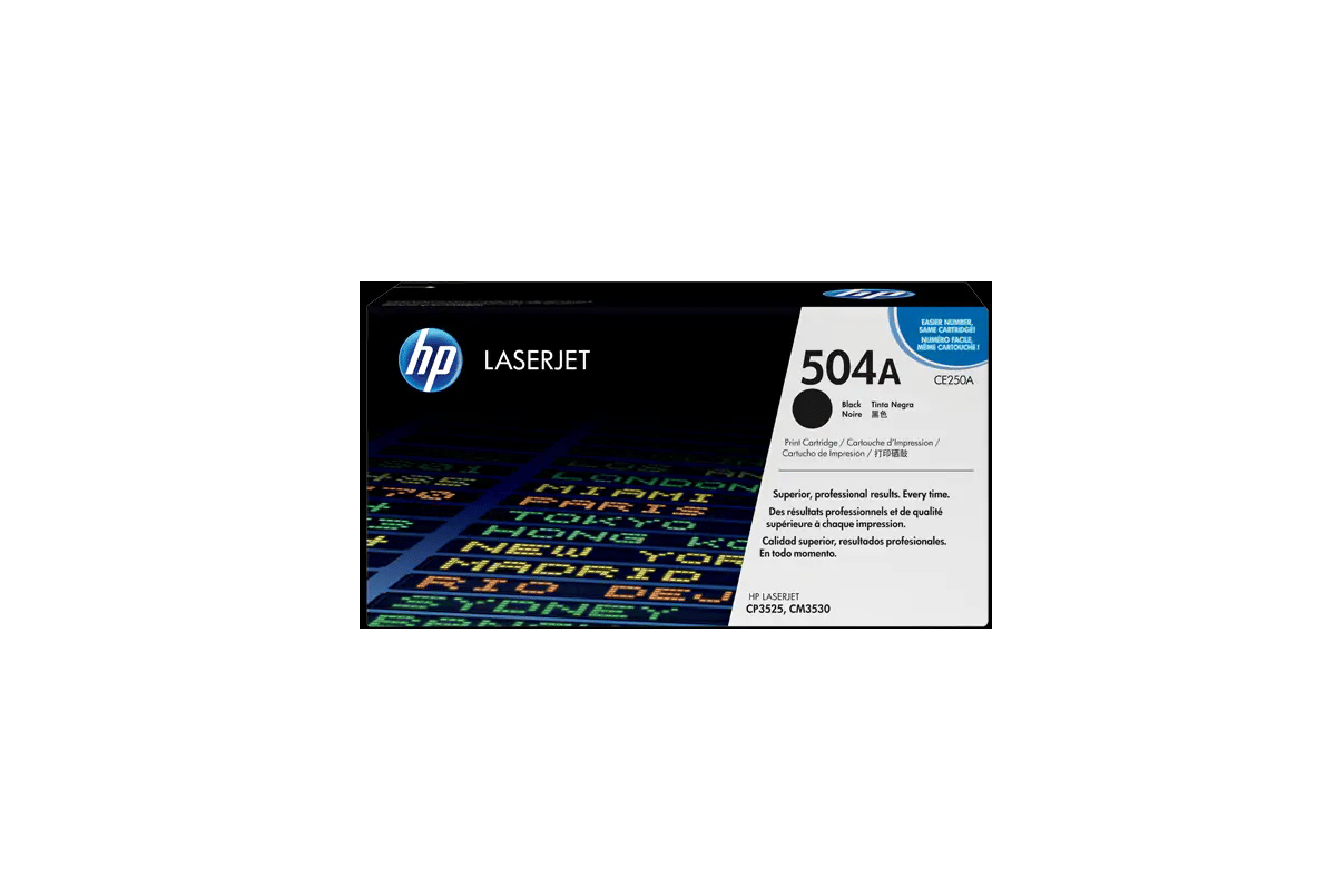 HP CE250A Black Toner 5,000 Page Yield