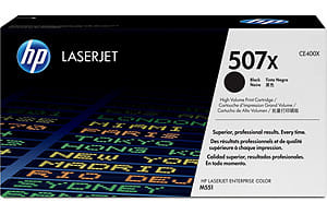 HP 507X Black Toner 11,000 Page Yield