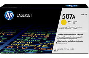 HP 507A Yellow Toner 6,000 Page Yield