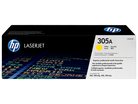 HP 305A LaserJet Toner Cartridge Yellow