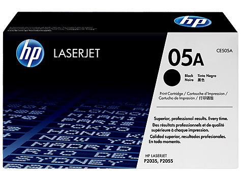 HP 05A Black Toner 2,300 Page Yield