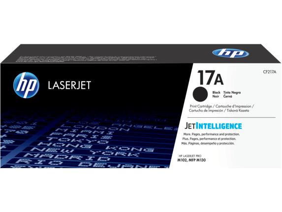 HP 17A Toner Cartridge, Black