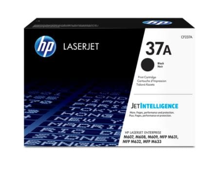 HP 37A Toner Cartridge, Black