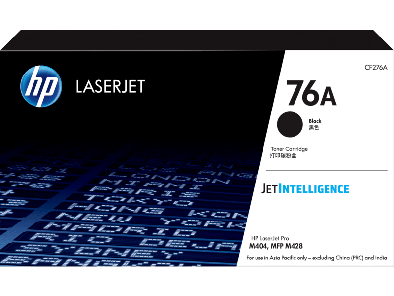 HP 76A Black Laserjet Toner Cartridge
