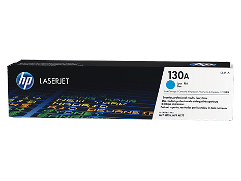 HP 130A Toner Cartridge, Cyan