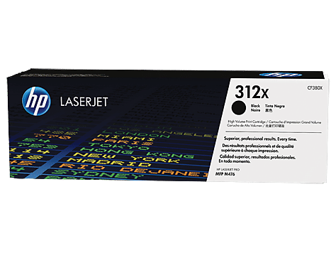 HP 312X High Yield Black Toner