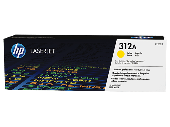 HP 312A Yellow LaserJet Toner Cartridge