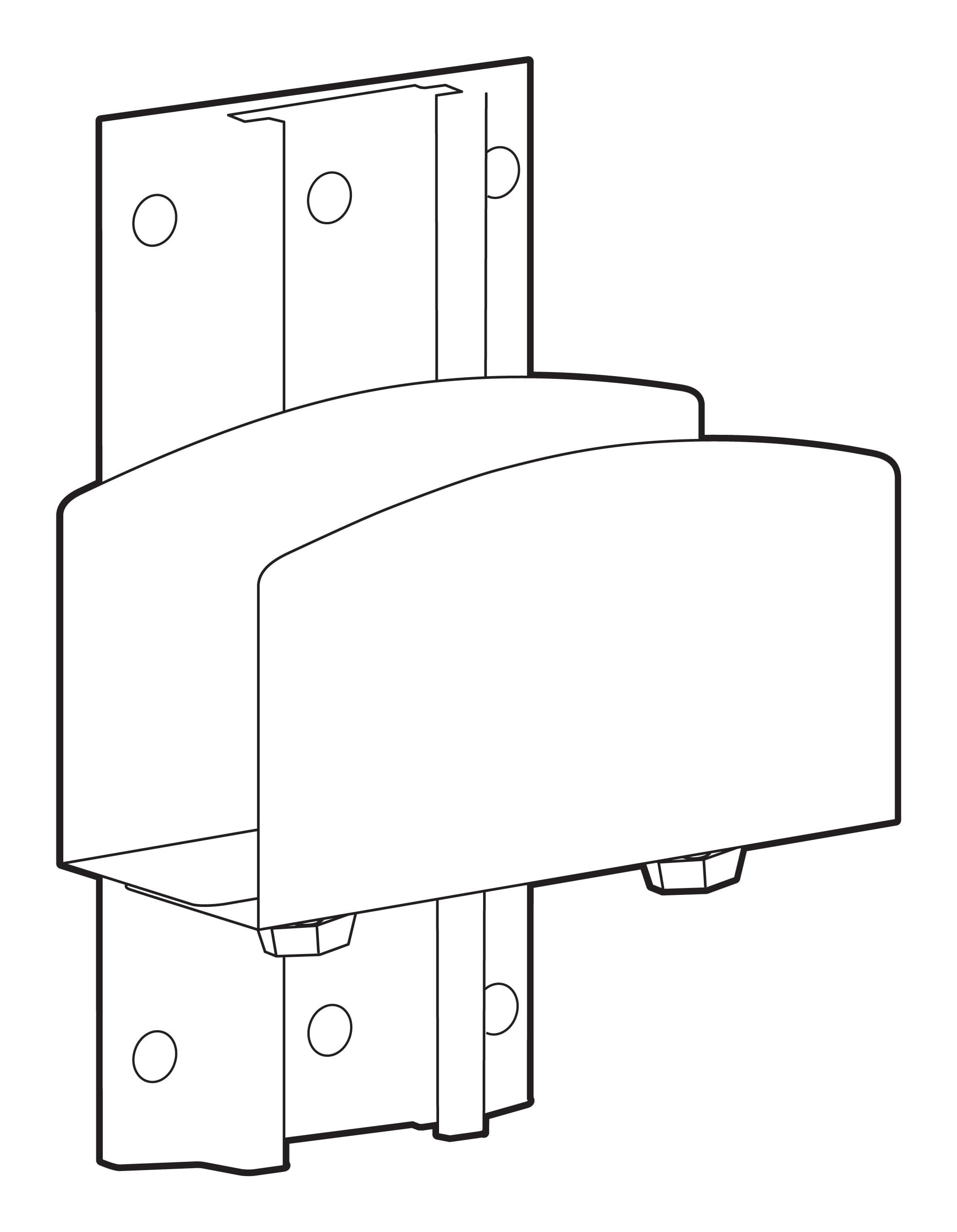Ergotron Accessory Medium PC Mount For LX PRO Wall